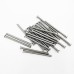 FixtureDisplays 25PK M6X100mm - Phillips Flat Head Machine Screw (Countersunk) Stainless Steel Nickel Plated Cross Recessed 302478